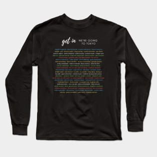 Tokyo - All Gymnasts - Ring Colors Long Sleeve T-Shirt